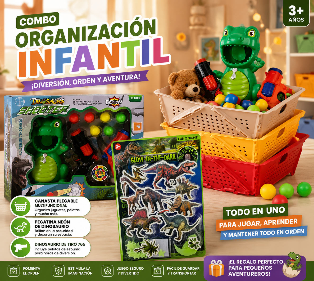 COMBO INFANTIL NIÑO DIVERSION Y AVENTURA